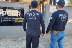 PCPR prende homens por homicídio em menos 12 horas após o crime 