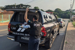 PCPR prende suspeito de roubo em Castro 
