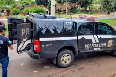  PCPR prende homem condenado por roubo, furto e corrupção de menores  