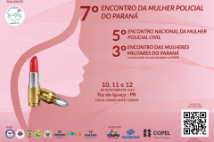 Mulheres policiais podem participar do 7° Encontro da Mulher Policial do Paraná
