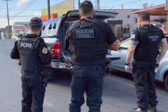 PCPR cumpre mandado de busca e apreensão contra suspeito de importunação sexual em Castro  