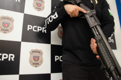 PCPR prende homem em flagrante e apreende adolescente por roubos ocorridos Arapongas