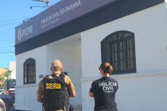 PCPR e PMPR prendem casal por homicídio em menos de 24h após o crime no Litoral 