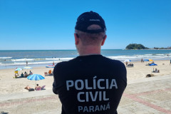 PCPR e Corpo de Bombeiros resgatam vítima de afogamento em Matinhos