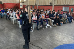 PCPR ministrou palestras sobre violência e cibercrimes para 3,7 mil pessoas em novembro