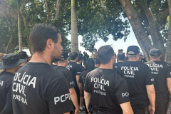 Coordenador da Operação Verão da PCPR se reúne com policiais civis em Porto Rico