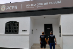Policiais em Guaratuba