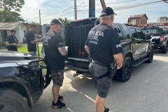 PCPR prende dois suspeitos de furto em Guaratuba
