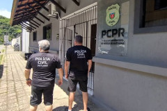 PCPR prende suspeita de tráfico de drogas e ameaça em Antonina
