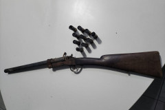 PCPR prende homem por posse irregular de arma de fogo