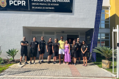PCPR recupera celular perdido em Matinhos