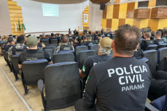 Forças de segurança prendem 36 integrantes de organização criminosa em megaoperação em Quedas do Iguaçu