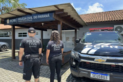 PCPR prende suspeito de homicídio ocorrido em Pontal do Paraná