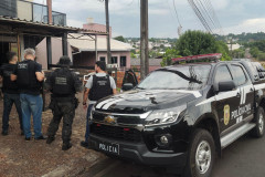 PCPR prende três homens durante operação contra tráfico de drogas em Francisco Beltrão