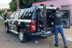 PCPR prende duas pessoas em flagrante por tráfico de drogas e posse ilegal de arma de fogo