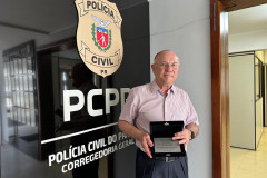 Delegado da PCPR comemora 75 anos de idade e encerra carreira policial de quatro décadas