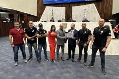 Delegado da PCPR recebe menção honrosa em Curitiba