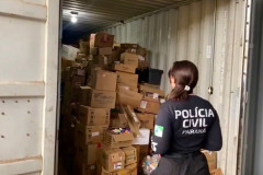 PCPR apreende medicamentos sem procedência em Piraquara