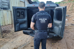 PCPR prende suspeito de homicídio em Telêmaco Borba