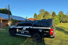 PCPR apreende arma de fogo e munições em Umuarama