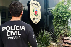 PCPR prende suspeito de roubo em Marmeleiro