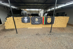PCPR apreende apreende 1,7 tonelada de maconha em Francisco Beltrão