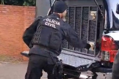 PCPR prende suspeito de homicídio ocorrido em Cianorte