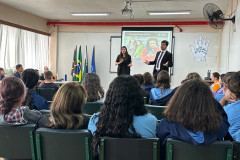 PCPR ministra palestra educativa em escola para surdos na Capital