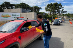 PCPR participa de blitz educativa em Palmeira