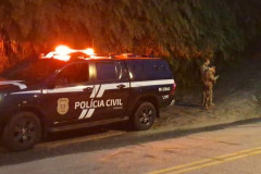 PCPR, PRF e PCSC prendem dois suspeitos de roubo a ônibus em Campina Grande do Sul