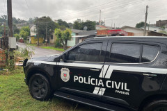 PCPR prende suspeito de ser mandante de roubo em Dois Vizinhos