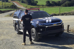 PCPR prende dois homens por posse ilegal de arma de fogo em Irati