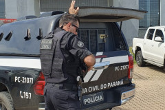 PCPR prende homem por tentativa de homicídio ocorrida em bar na zona rural de Castro