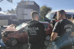 PCPR participa de Simulado de Múltiplas Vítimas de Atendimento de Emergência