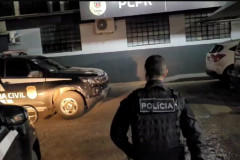 PCPR prende cinco pessoas em operação contra o tráfico de drogas em Toledo