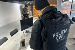 PCPR prende 20 integrantes de organização criminosa em realiza megaoperação deflagrada em quatro estados brasileiros