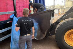 PCPR incinera 10 toneladas de drogas em Cascavel