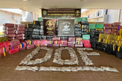 PCPR e DOF apreendem oito toneladas de maconha e 45 quilos de skunk que seriam entregues em Londrina