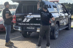 PCPR prende homem por descumprimento de medida protetiva e ameaça contra a ex-companheira em Castro