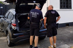 PCPR prende homem condenado por roubo em Guaratuba