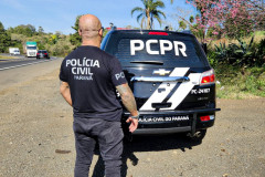 PCPR prende dois homens por um homicídio consumado e outro tentado ocorridos em Piraquara