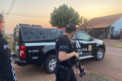 PCPR prende 14 integrantes de organização criminosa envolvida em tráfico de drogas e comércio ilegal de armas de fogo no Oeste do Estado
