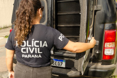 PCPR prende homem em flagrante por violência doméstica em Piraí do Sul