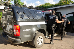 PCPR e PMPR prendem seis pessoas e apreendem 544 eletrônicos durante operação em Marechal Cândido Rondon
