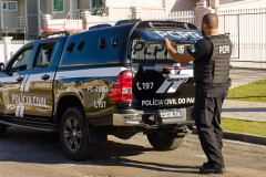 PCPR prende suspeito de tentativa de homicídio em União da Vitória 
