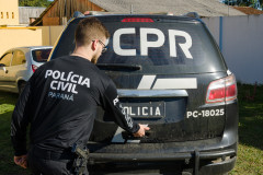 PCPR prende homem por descumprimento de medida protetiva em Campo Largo