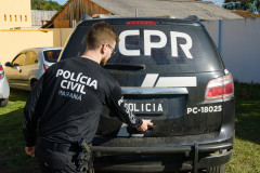 PCPR prende em flagrante três suspeitos de estelionato em Colombo 