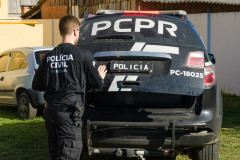 PCPR prende suspeito de homicídio em Curitiba
