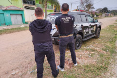 PCPR prende homem por homicídio em Pinhais 