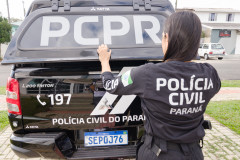 PCPR prende suspeito de homicídio ocorrido em Manoel Ribas